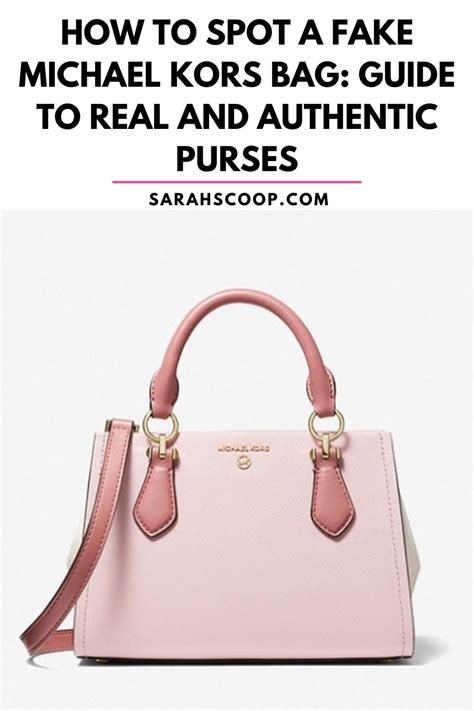 how to tell if your mk bag is fake|michael kors bag mk logo.